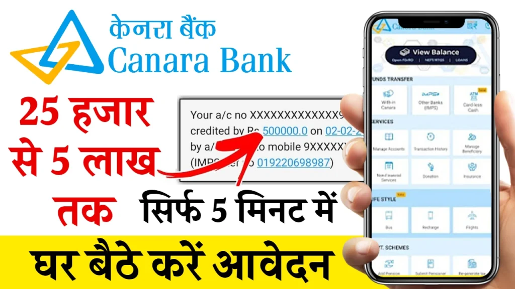 Canara Bank Personal Loan Apply