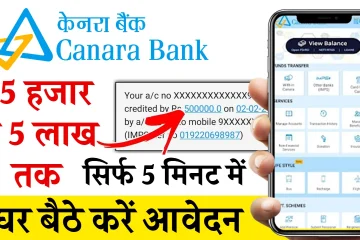 Canara Bank Personal Loan Apply